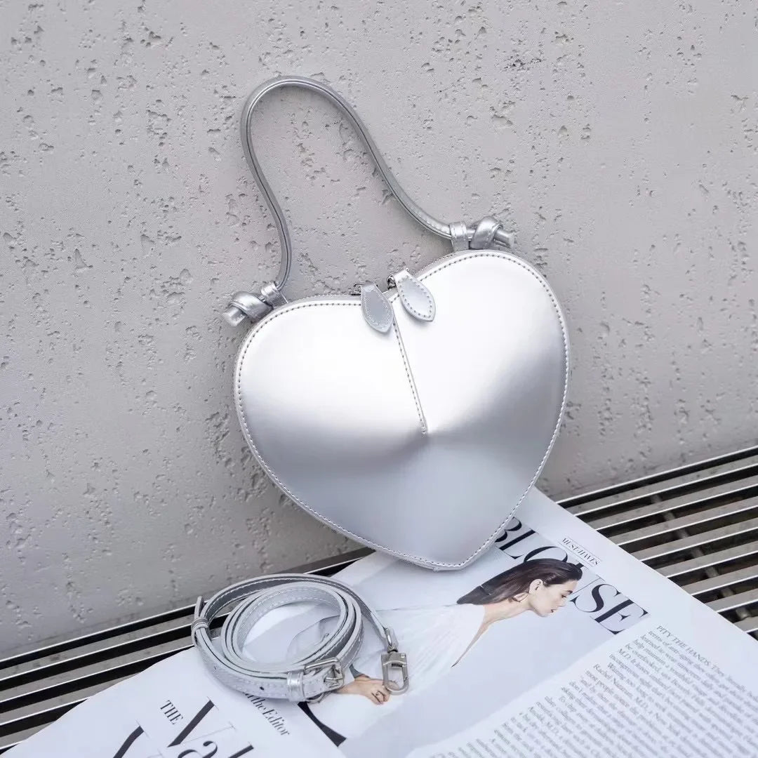 Love Leather Heart Bag