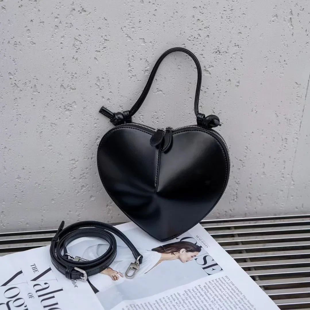 Love Leather Heart Bag