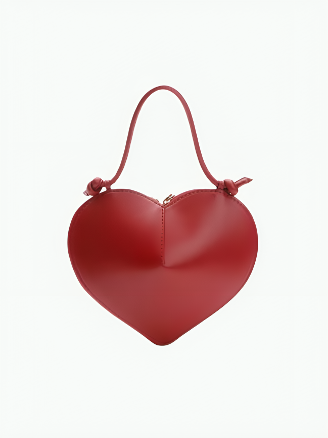 Love Leather Heart Bag
